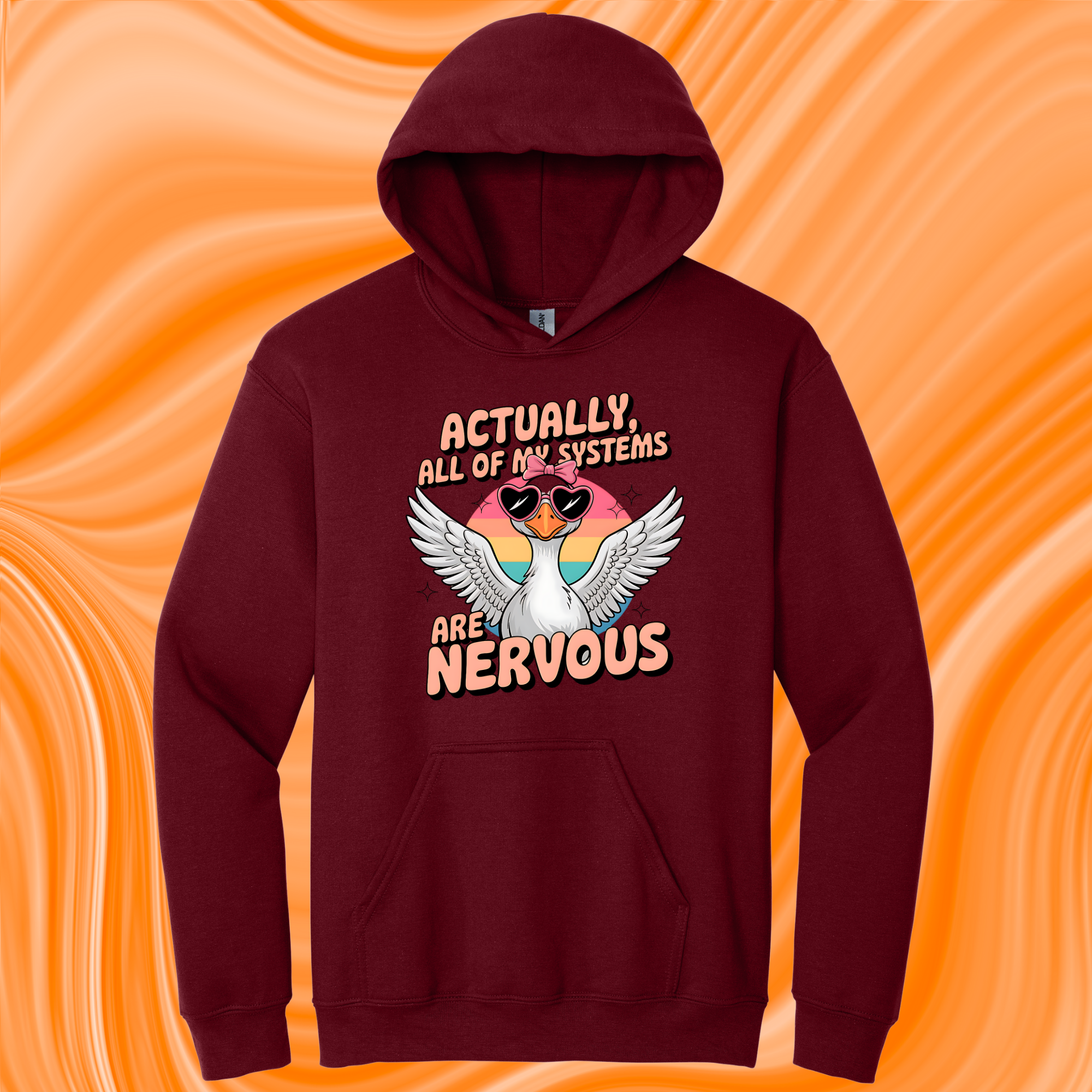 All My Systems Are Nervous Hoodie