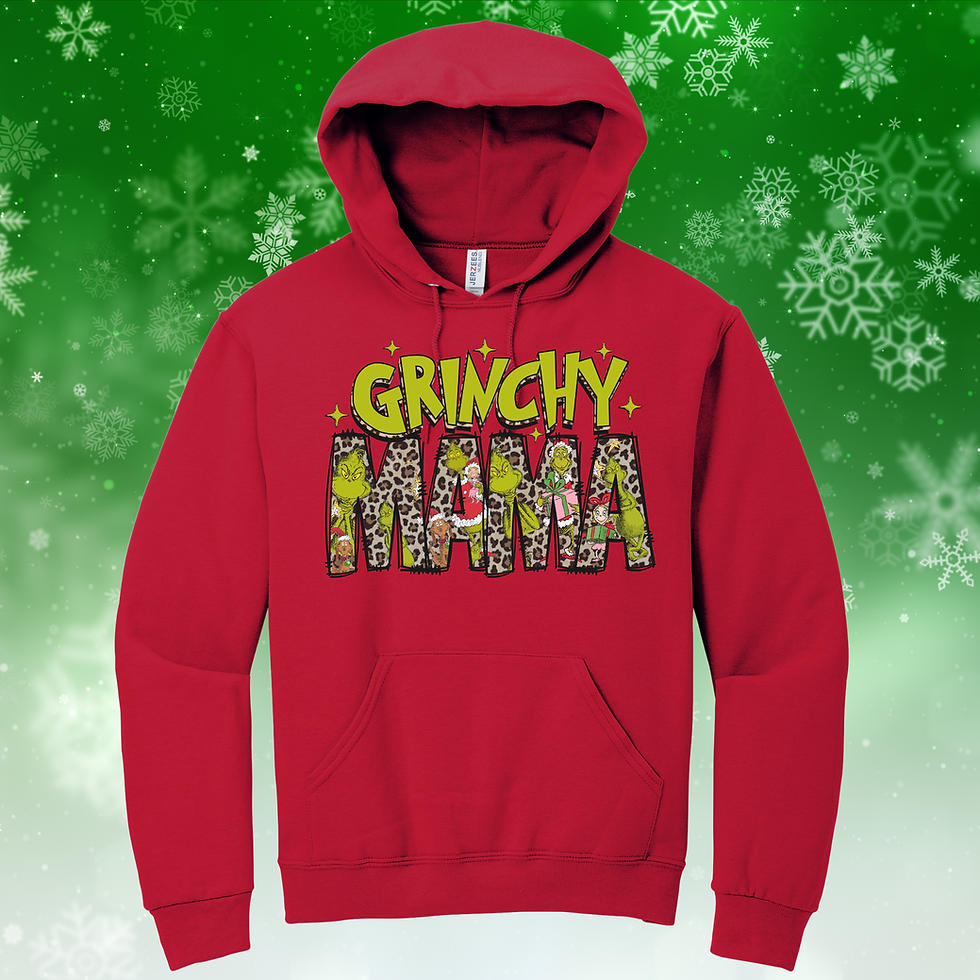 Grinchy Mama Hoodie