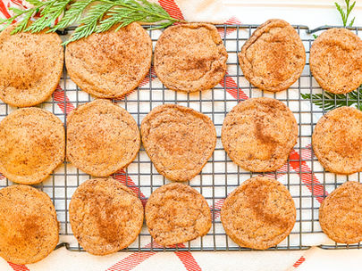 Collagen Gingersnap Cookies (Paleo, GF & DF)