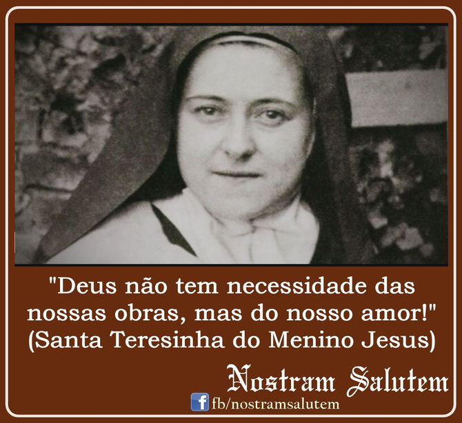 Deus não quer nossas obras