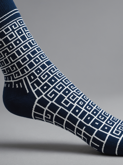 patterned private label sock manufacturer