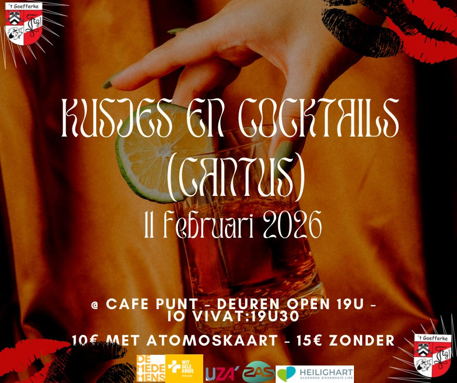 Kusjes en Cocktails Cantus