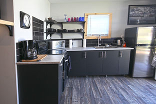 Kitchen in Port Dover Sands Cottage