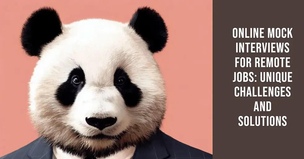 Online Mock interview for remote jobs