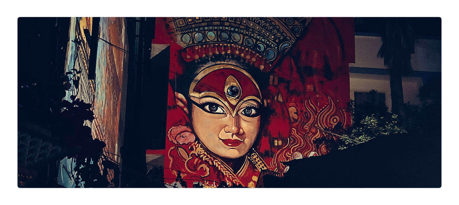 Kathmandu Street wall