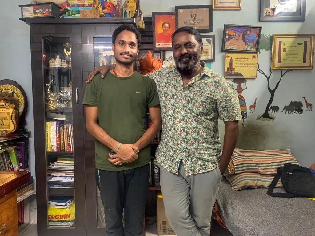 Nishant B Kumar is Meeting with Ajayan Bala Sir