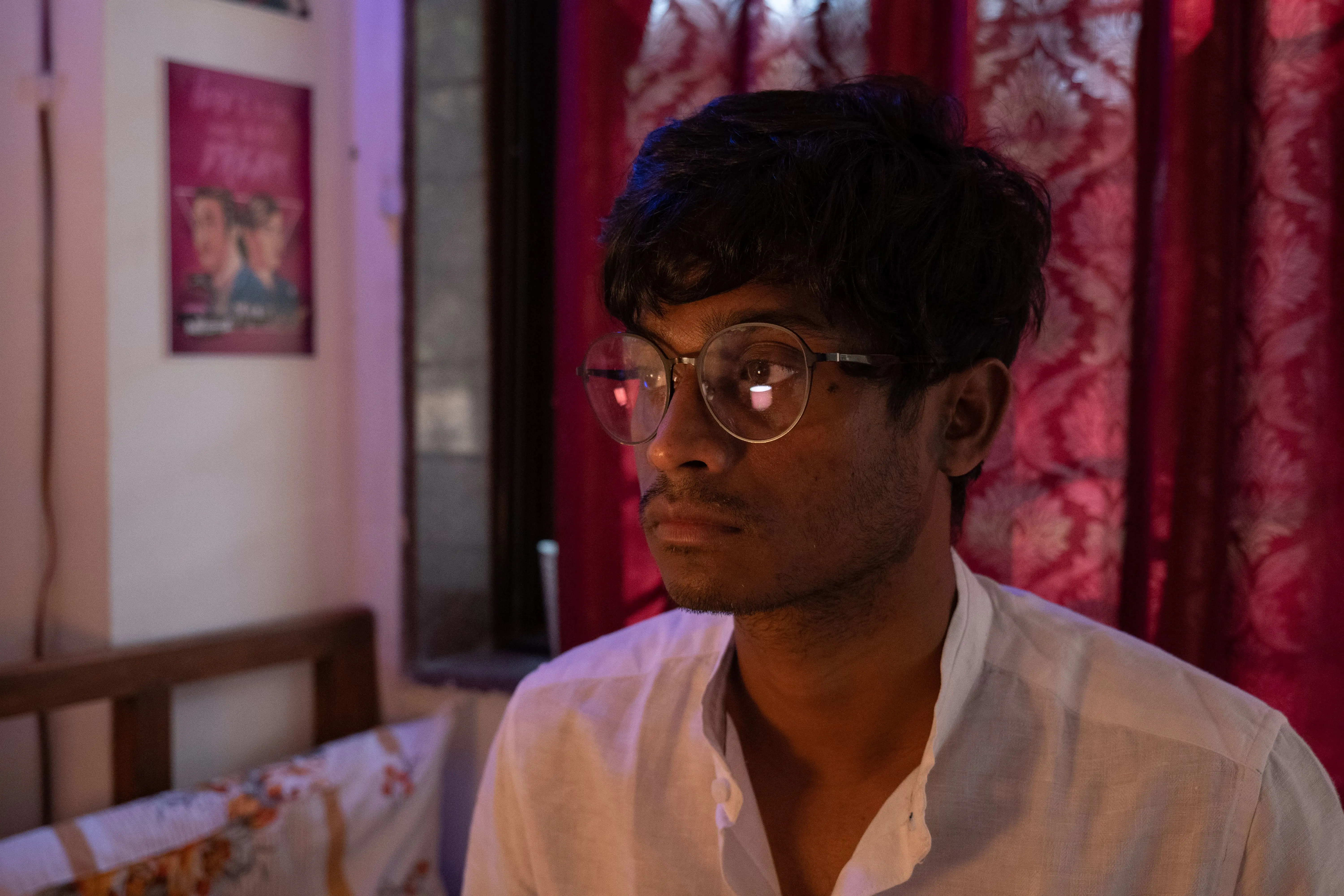 Nishant B. Kumar At Night Shoot