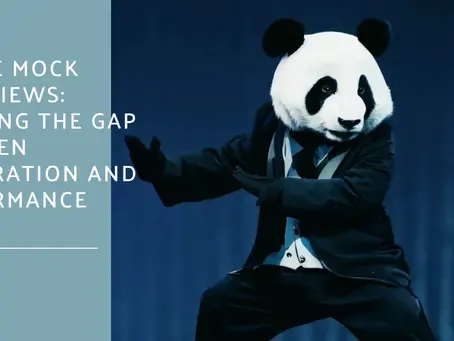 Online Mock Interviews: Bridging the Gap between Preparation and Performance
