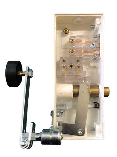 Zamek drzwi szybowych TIEFFE TF2000 kątowy | ARTEMISLIFT