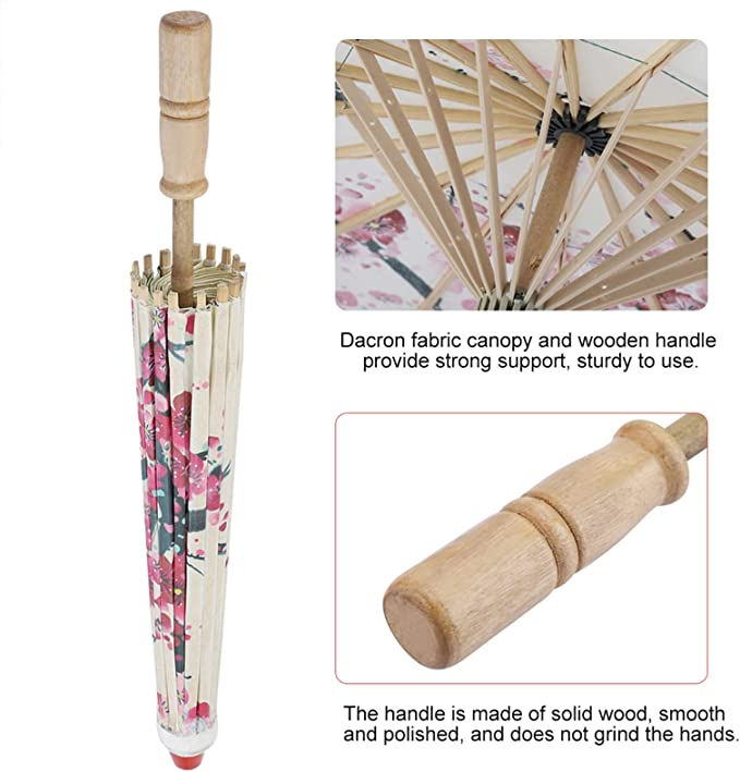 Thumbnail: Floral Paper Parasol Umbrella - Various Pattern