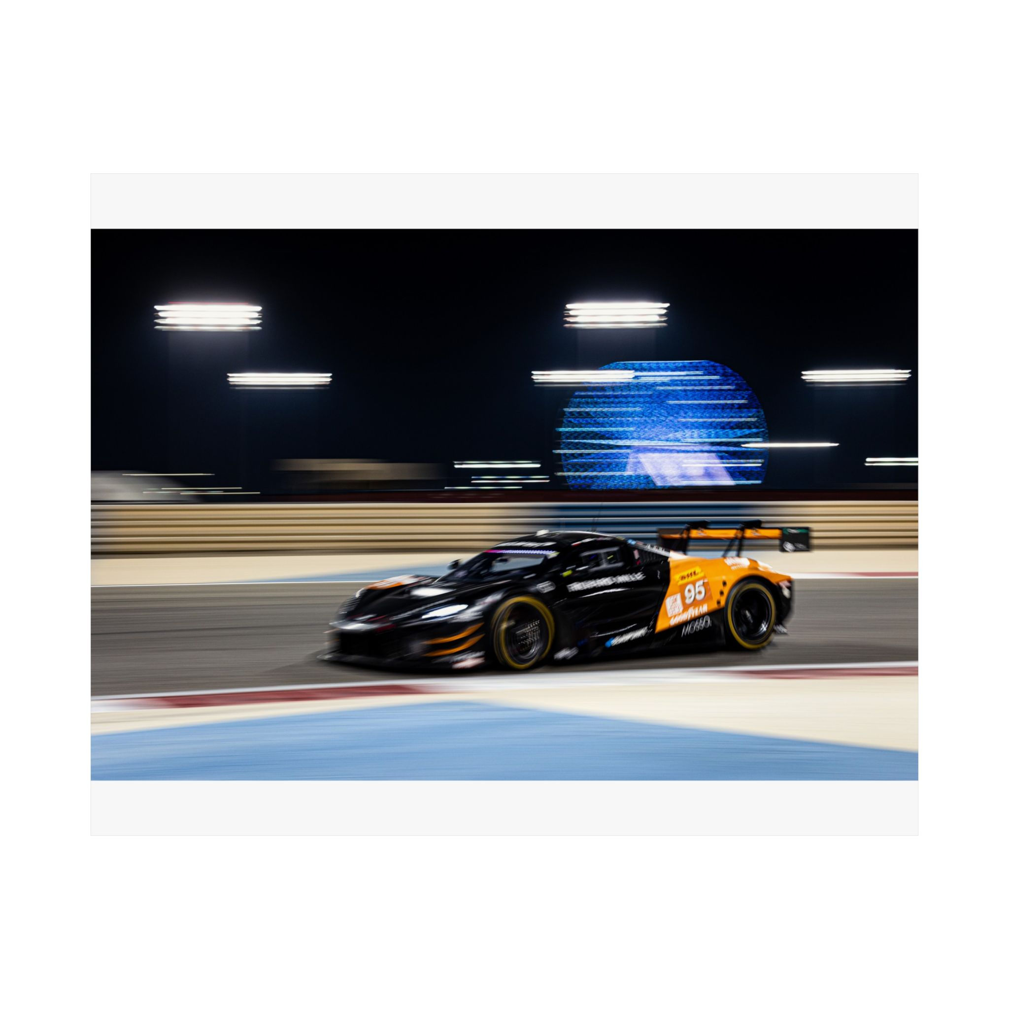 McLaren Autosport WEC car in Bahrain