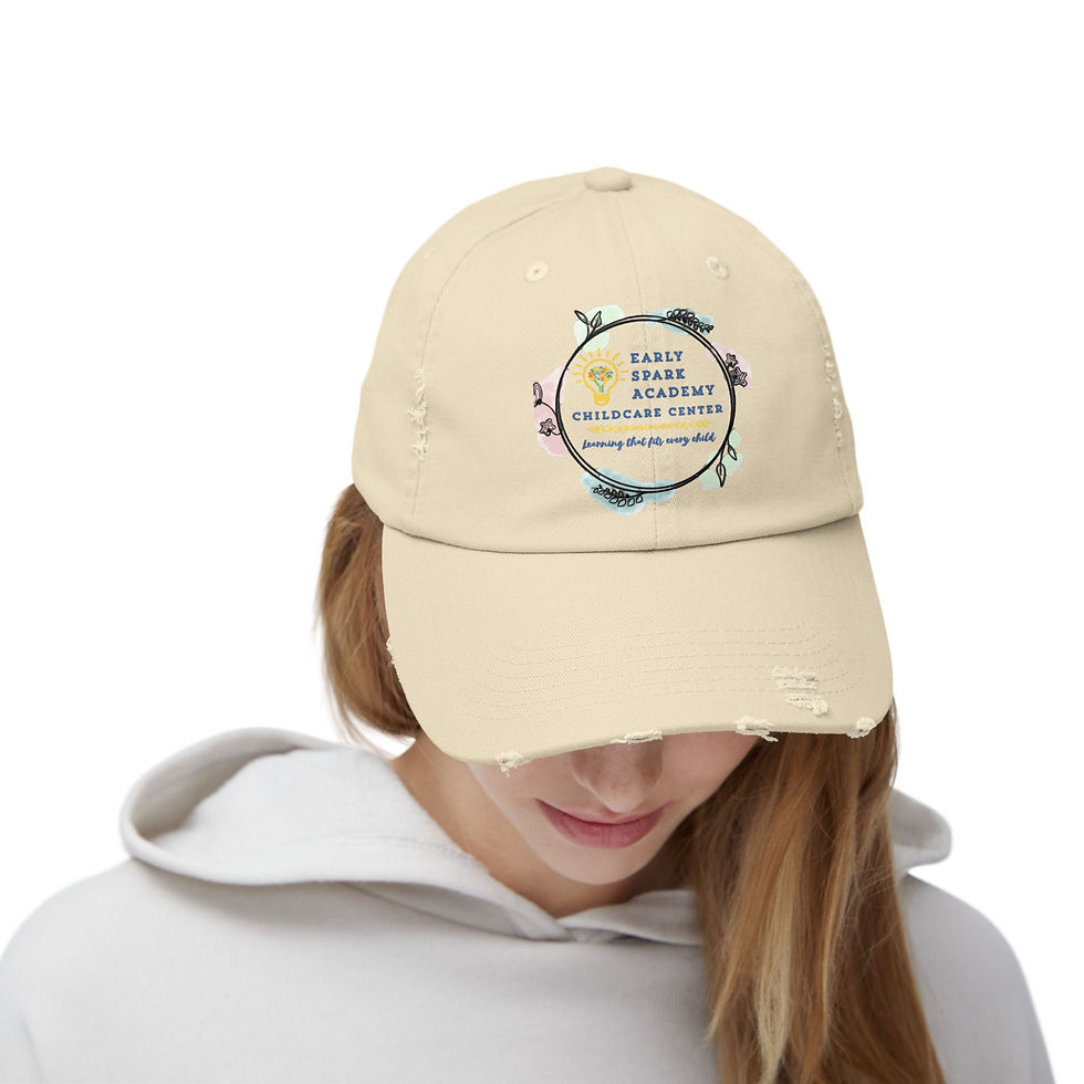 Thumbnail: The Spark Collection Distressed Cap – Vintage Cotton Unisex Fit