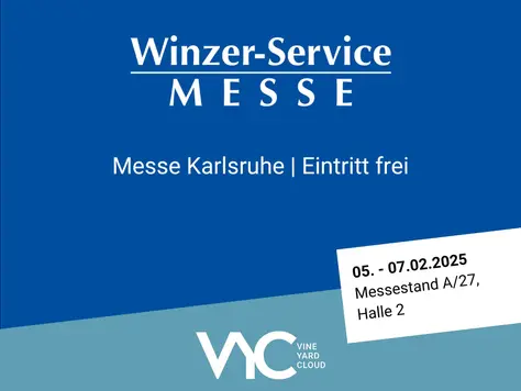 VYC bei der 6. Winzer-Service Messe – Was ESG-Score, Flottenmanagement und VYC Fleet mit dem Weinbau zu tun haben?