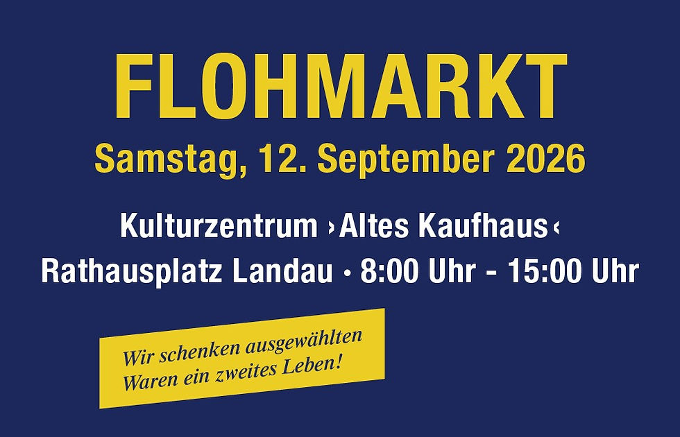 Flohmarkt Lions Club Landau 2026