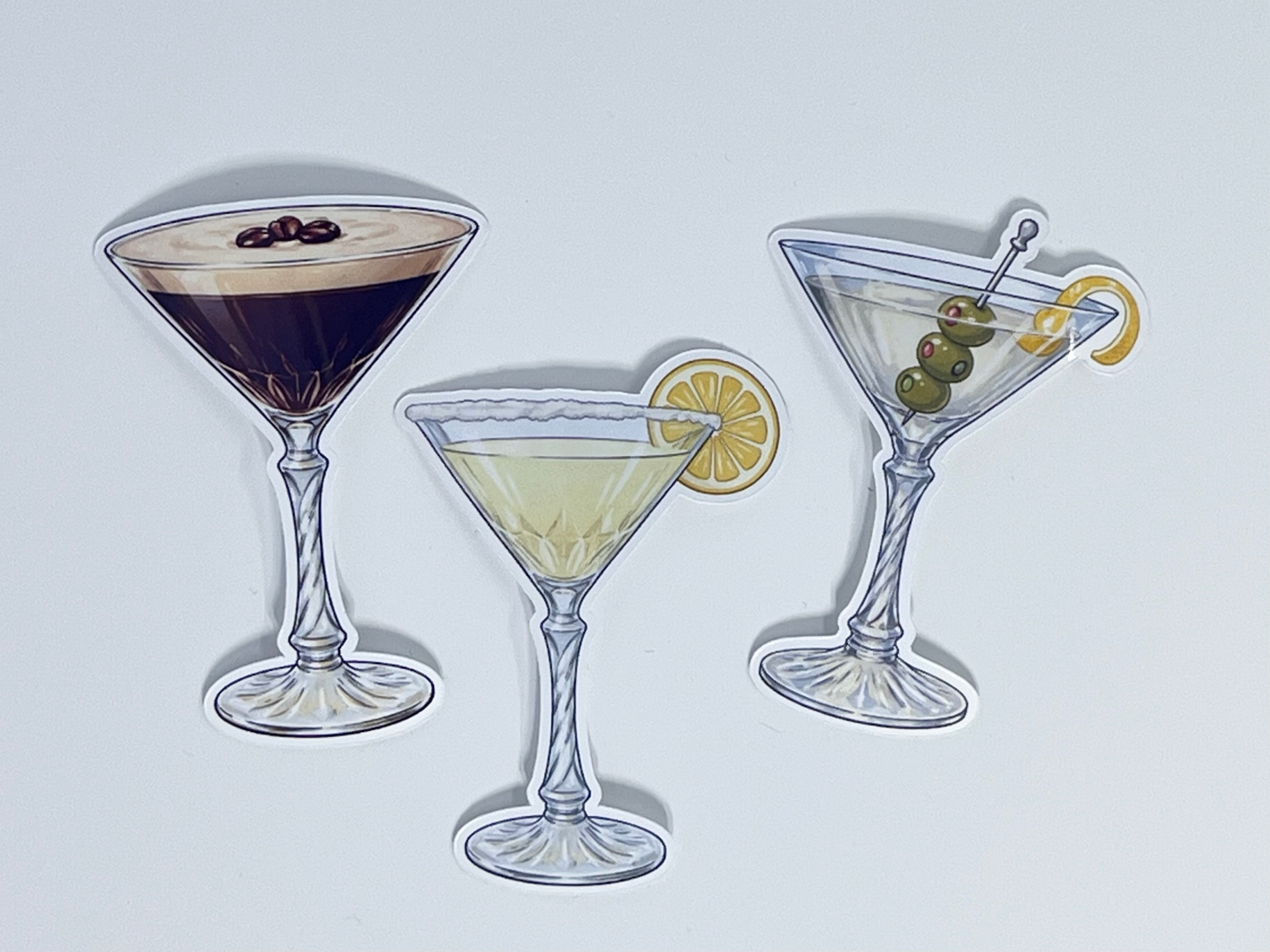 Chic Cocktail Club Sticker