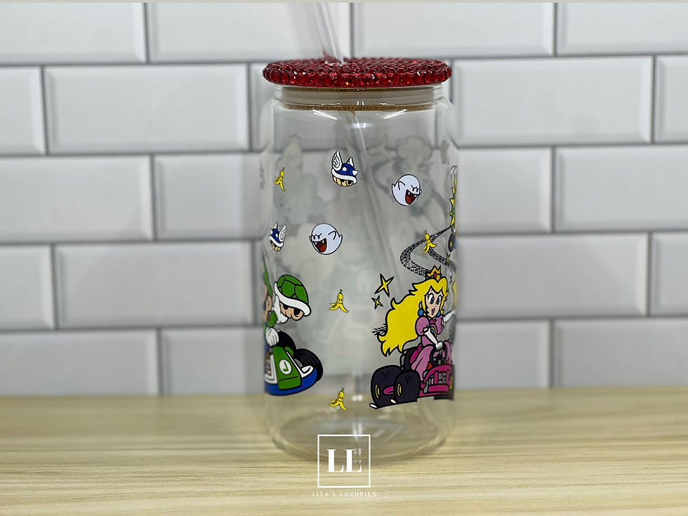 Thumbnail: Mario Cart Glass Libby Can
