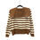 Miniatura: L700 - Campera cuello marinero rayado