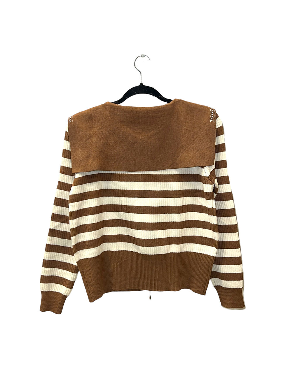 Miniatura: L700 - Campera cuello marinero rayado