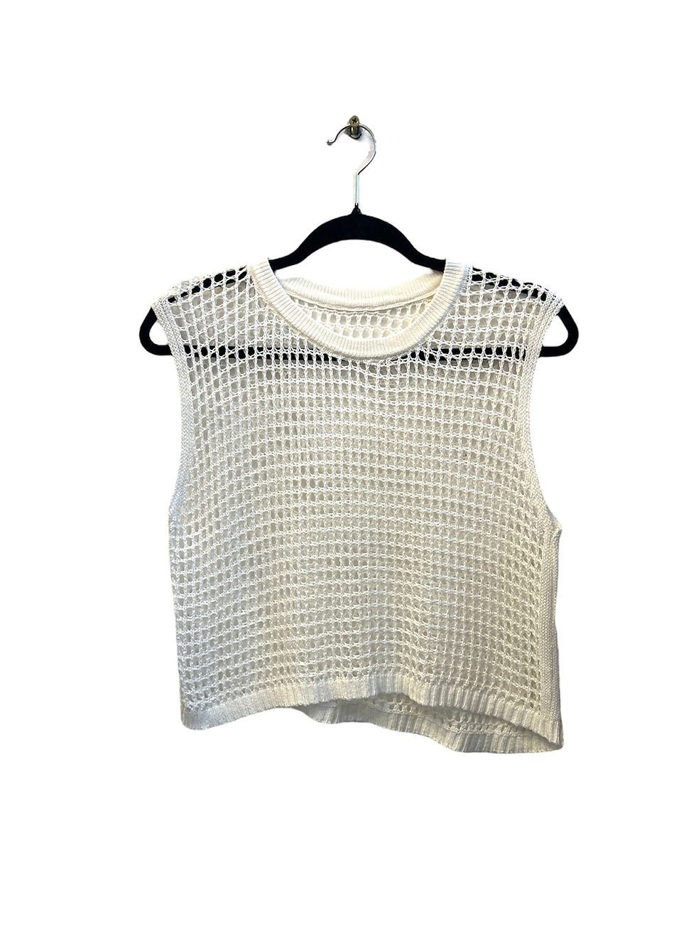 S013A - Musculosa calada de algodón 