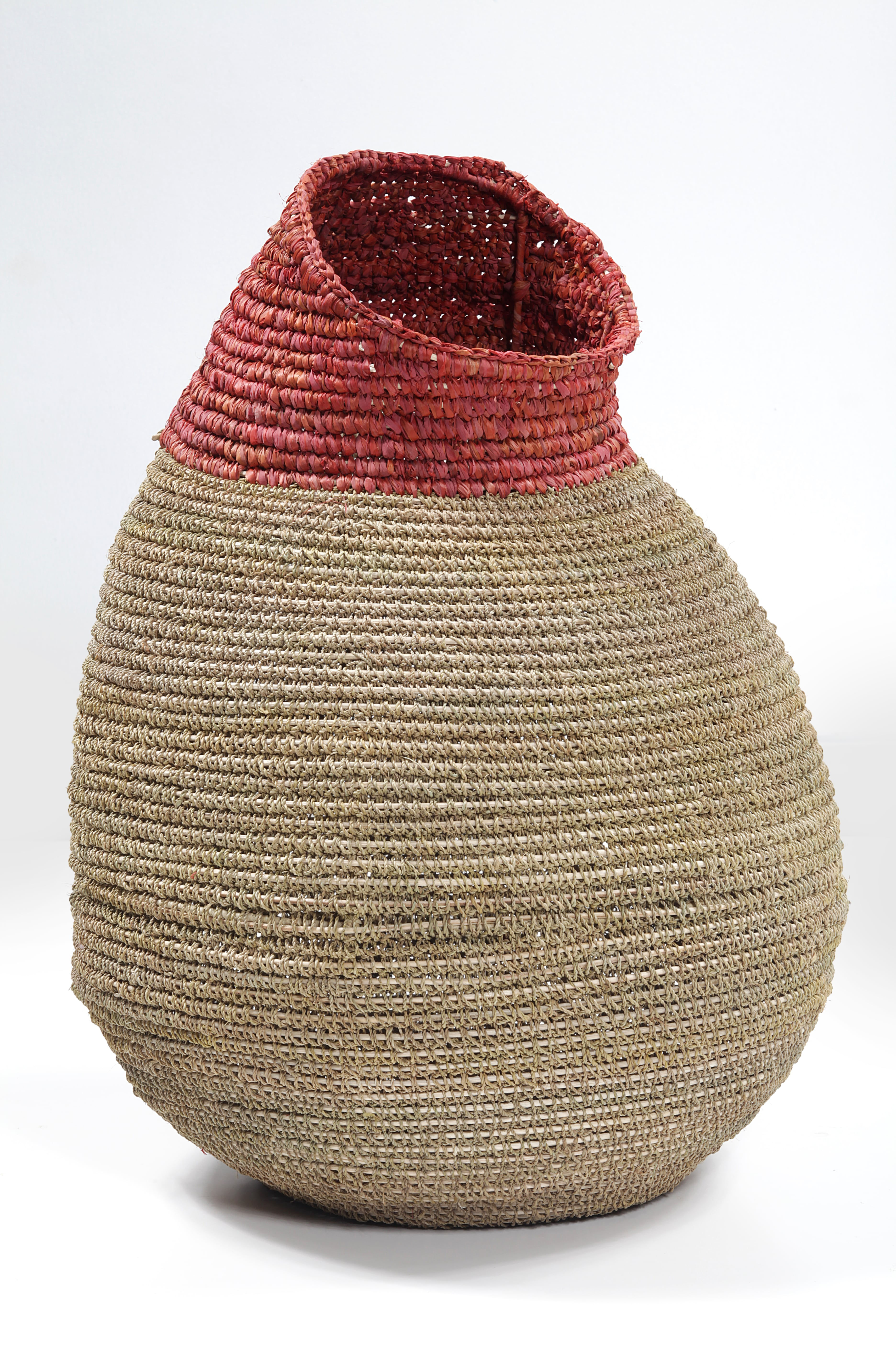 KAPAL vase en sisal