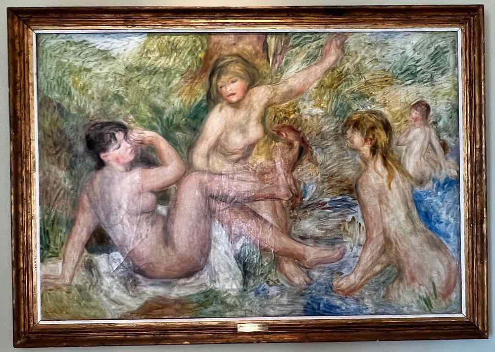 No imagination necessary here - they are naked!