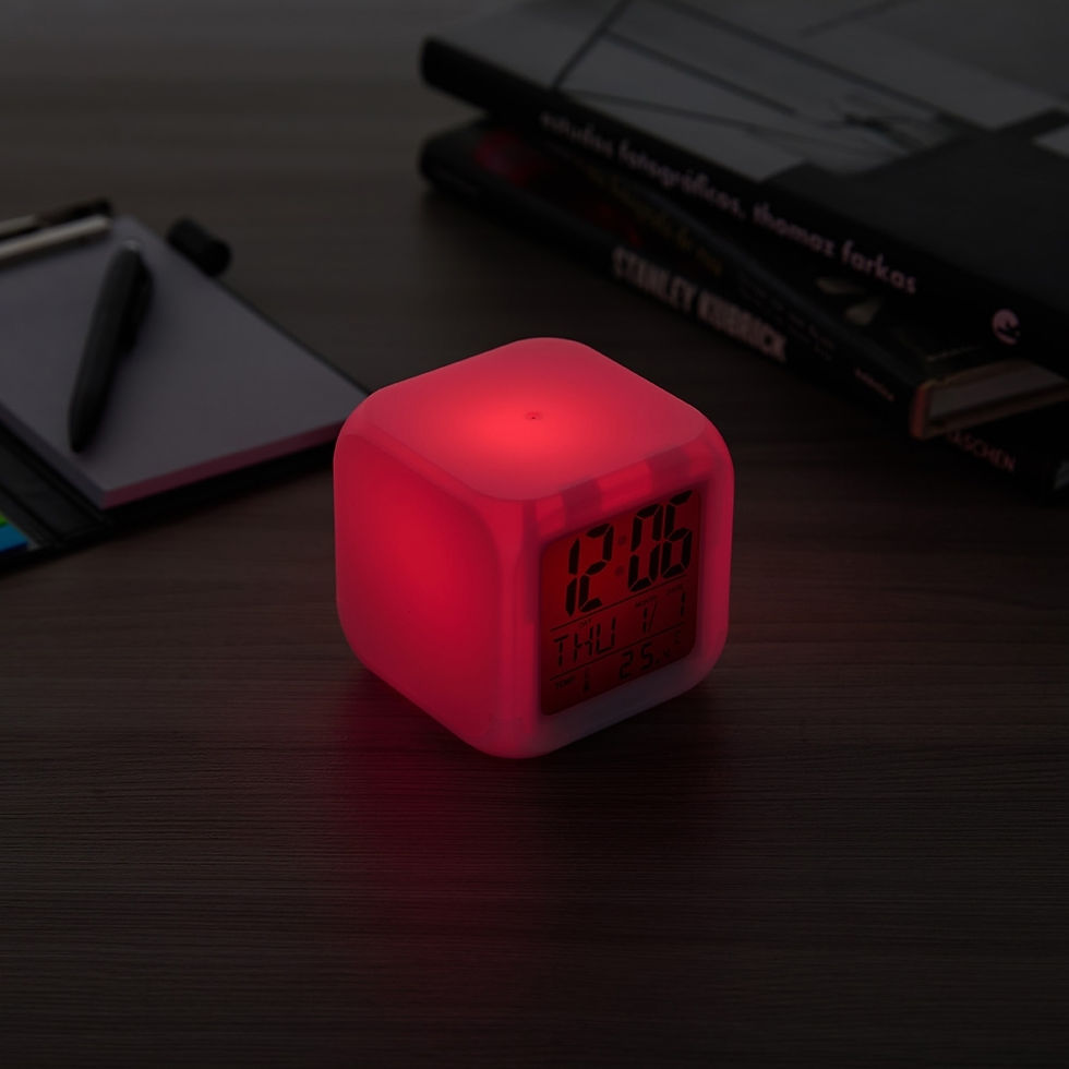 Miniatura: Relógio Digital LED com Despertador