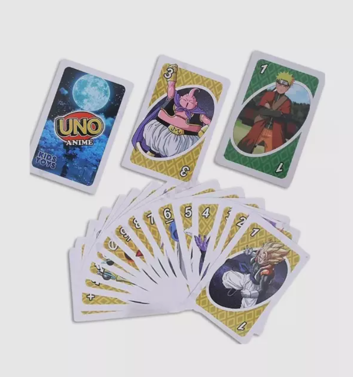 Thumbnail: Anime UNO Game Cards