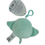 Thumbnail: Squishmallows Official Kellytoys Plush 3.5 Inch Maggie the Teal Stingray Clip-on