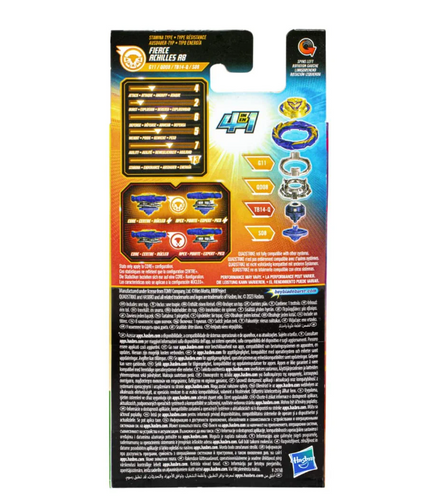 Beyblade Burst QuadStrike, Single Pack Fierce Achilles A8 | Tulip