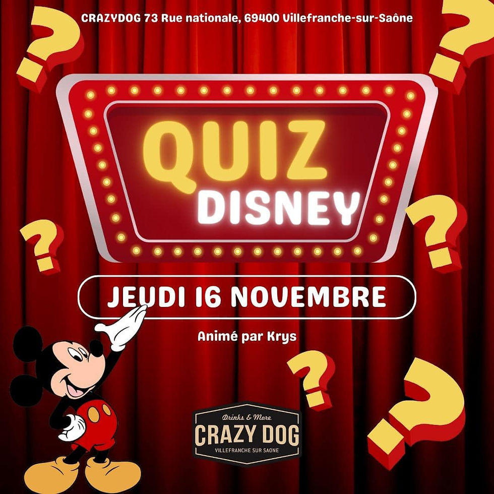 Quiz spécial Disney