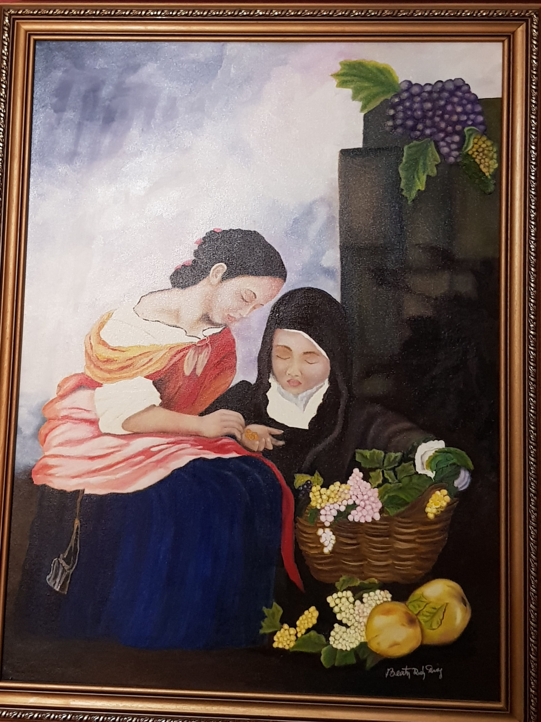 La vendedora