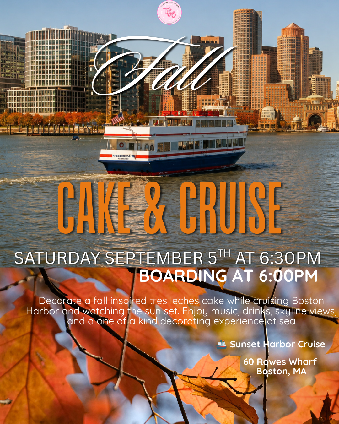 9.5.26 Cake & Cruise : Fall Edition