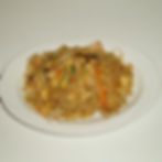 Spaghetti di riso con frutti di mare