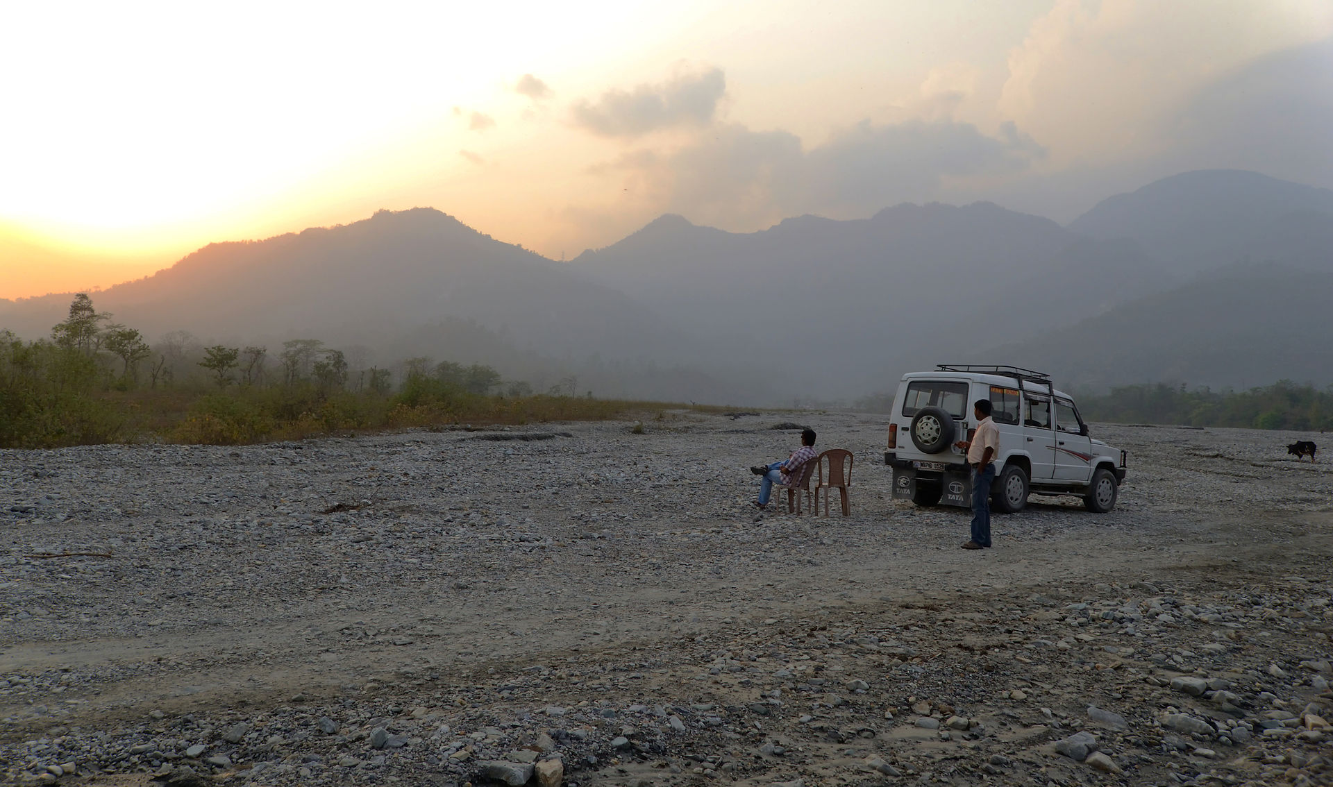 An evening near Totopara