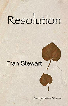 Resolution book cover shows two brown leaves one is bigger than the other.