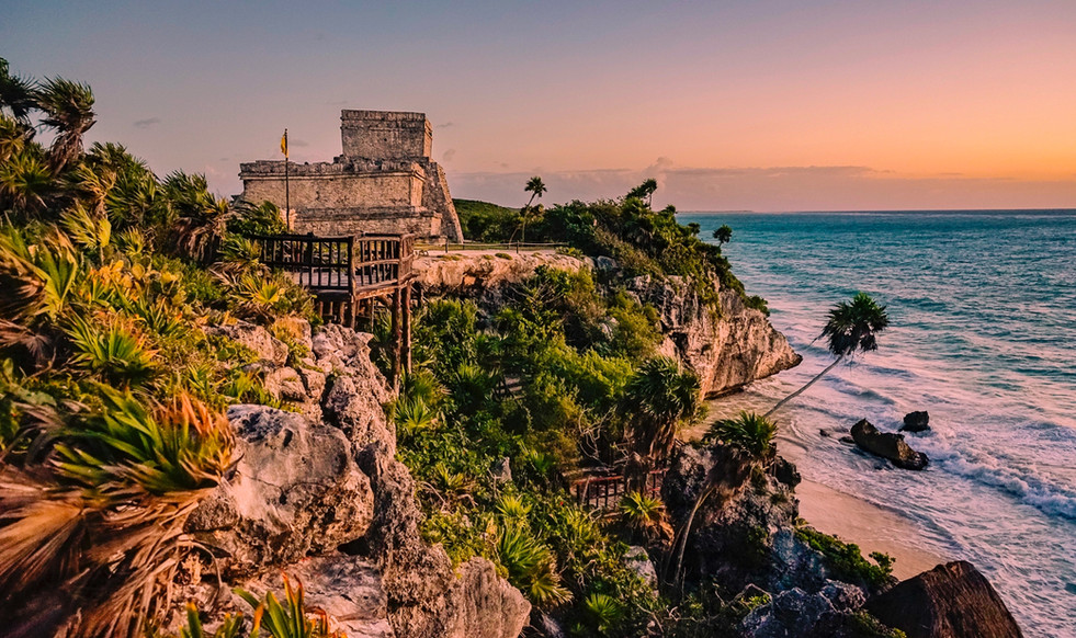 Tulum Mayan Ruins at Sunrise_Photo by _travelinglamas