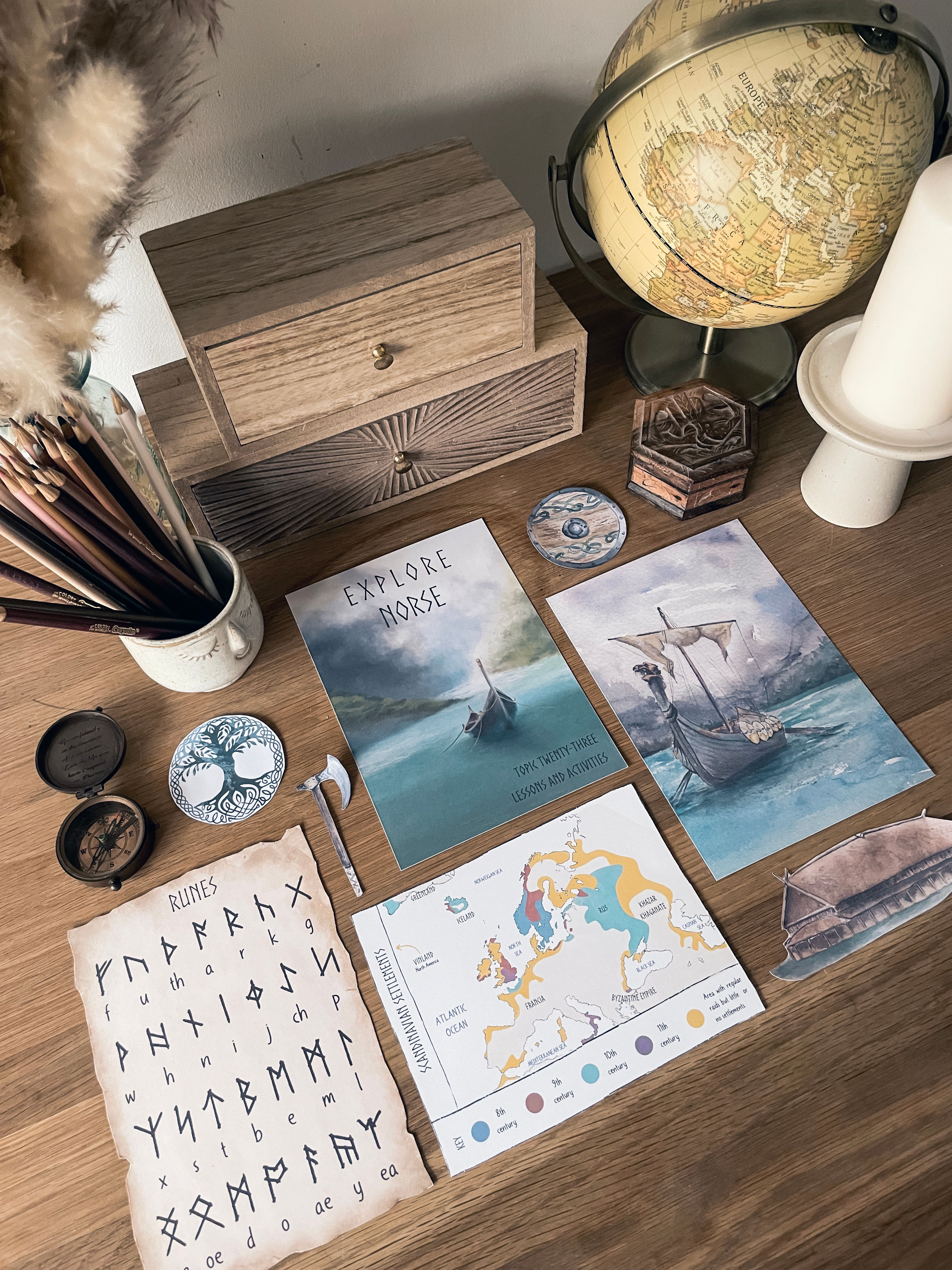 Vikings Unit Study | Homeschool Resources | Ages 5 - 14 years