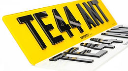 4D numberplates