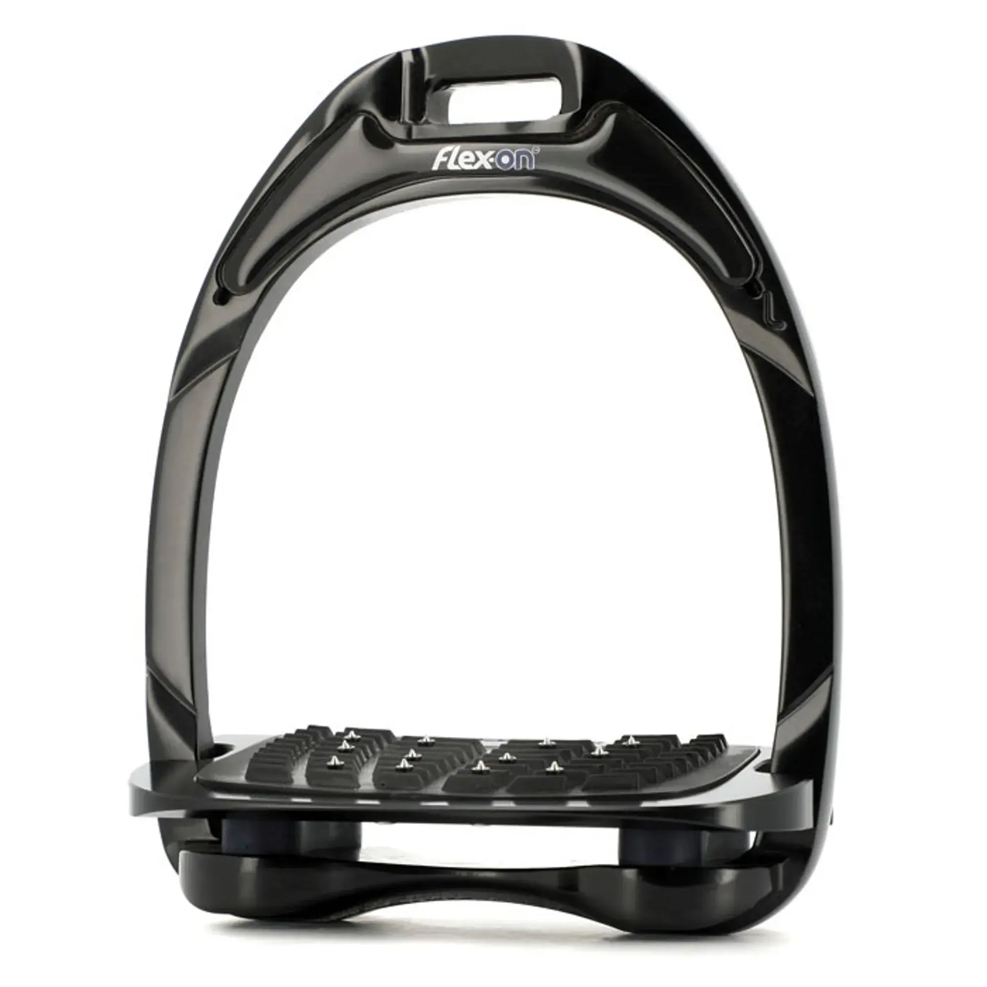 Flex-On Aluminium Ultra Grip Stirrups (Black)