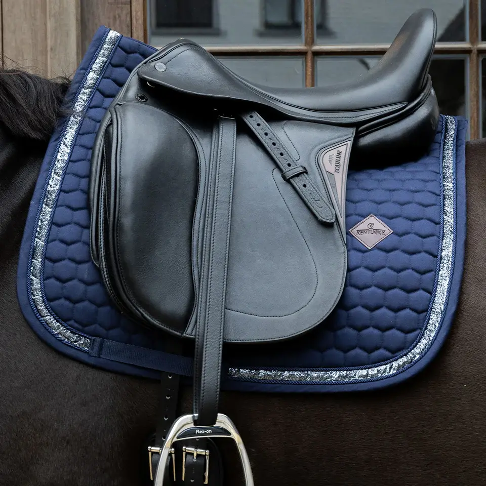 Thumbnail: Kentucky Glitter Band Saddle Pad (Dressage)