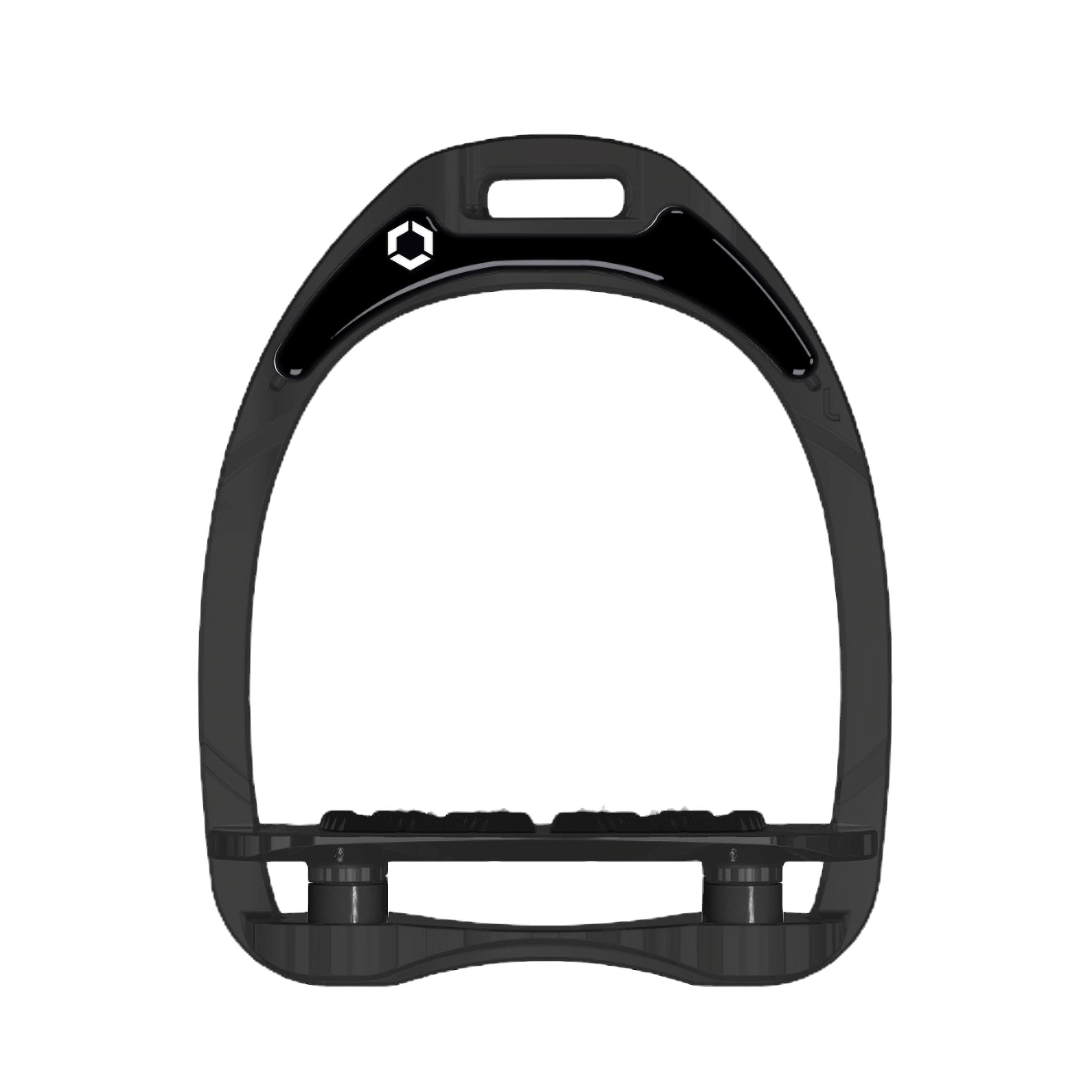 Flex-On Aluminium Incline Ultra Grip Stirrups (Black)