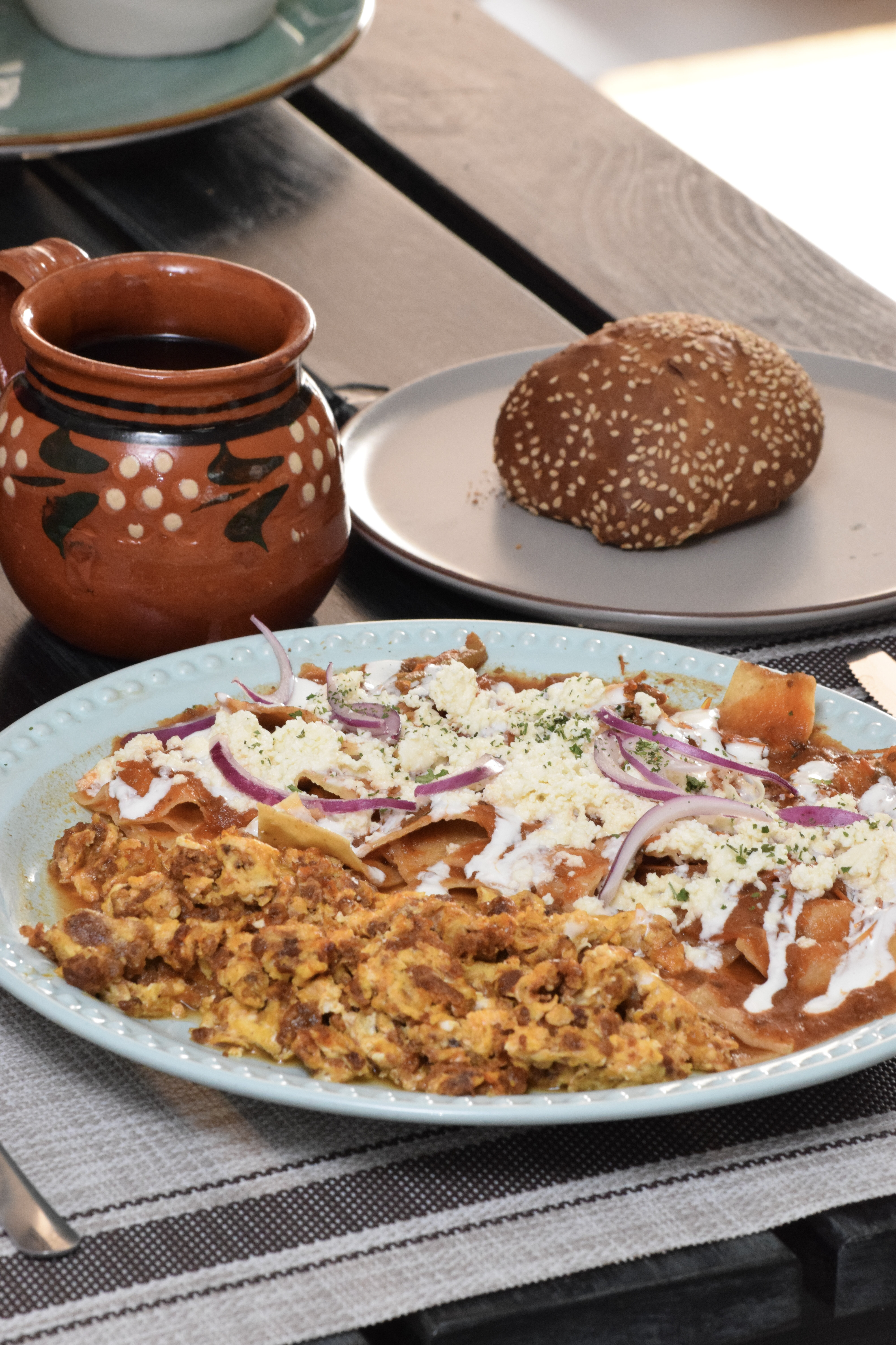 Arranged Food and Objects