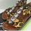 Thumbnail: SAM EDELMAN GALINA HAIR CALF LEOPARD PRINT EMBELLISHED SANDALS