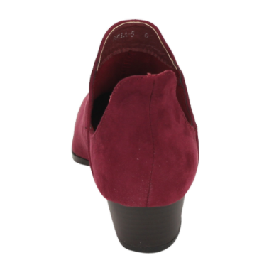 Thumbnail: CAPE ROBBIN COLLECTION WINE ARIA ANKLE BOOTIE