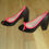 Thumbnail: WOMEN'S DESIGNER FERCA 81 BLACK SPARKLY HEELS