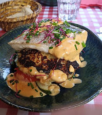 Plat chaus à base de poisson. Bretagne