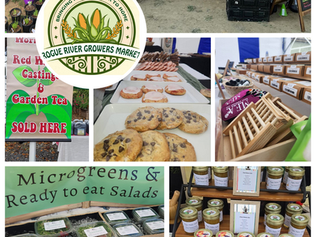 Fresh & Local This Sunday at Rogue River Growers Market!