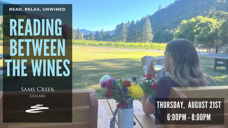 Reading Between the Wines at Sams Creek Cellars 