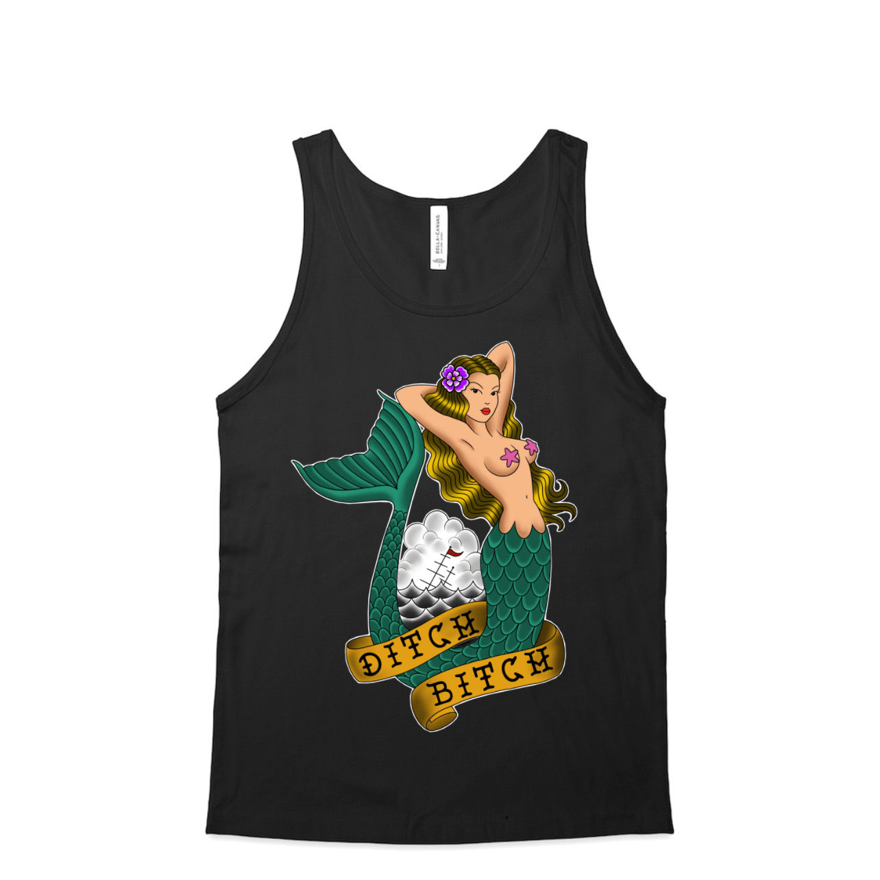Montauk Tattoo Ditch Bitch Tank Top
