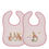 Thumbnail: Enesco Flopsy Childrens bibs - Set of 2